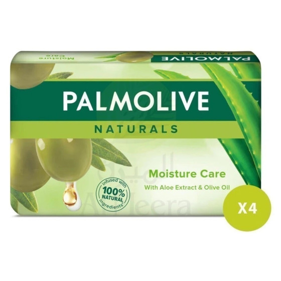 SAVON ALOE OLIVE PALMOLIVE 4X90G