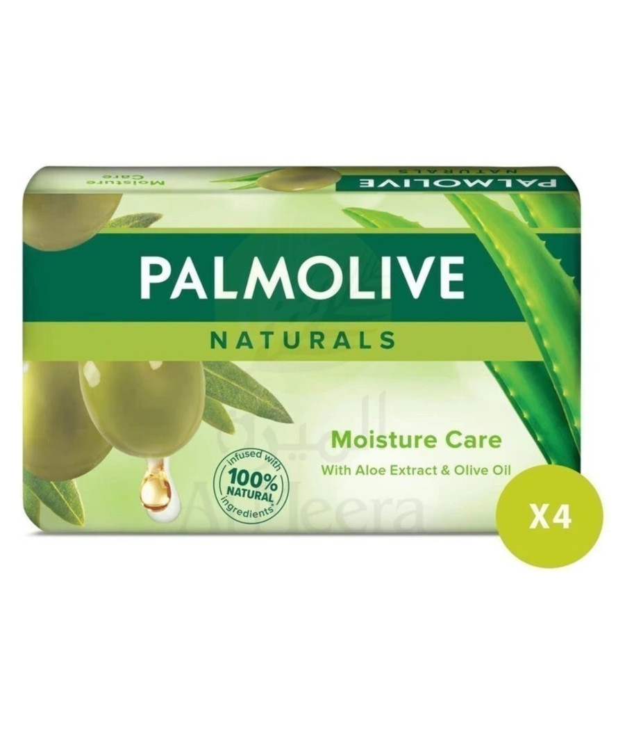 SAVON ALOE OLIVE PALMOLIVE 4X90G