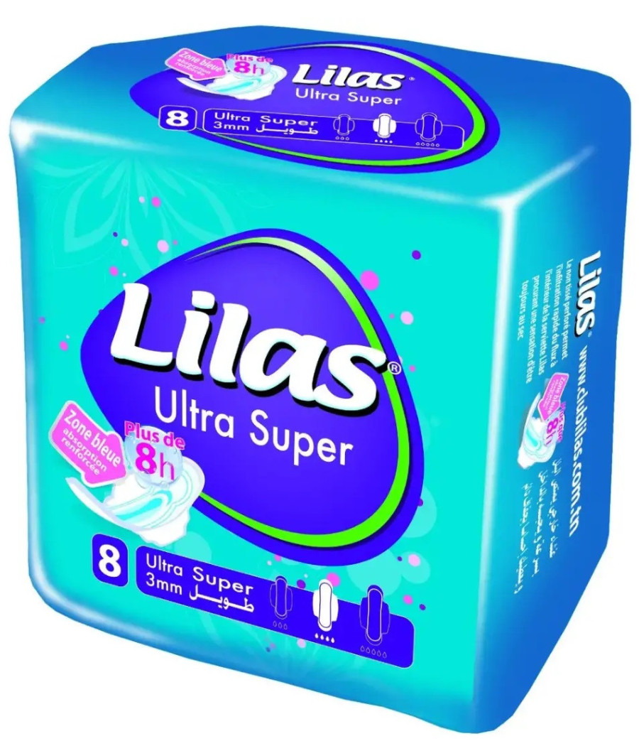 SERVIETTES HYGIENIQUES ULTRA SUPER MICRO-AERE X8