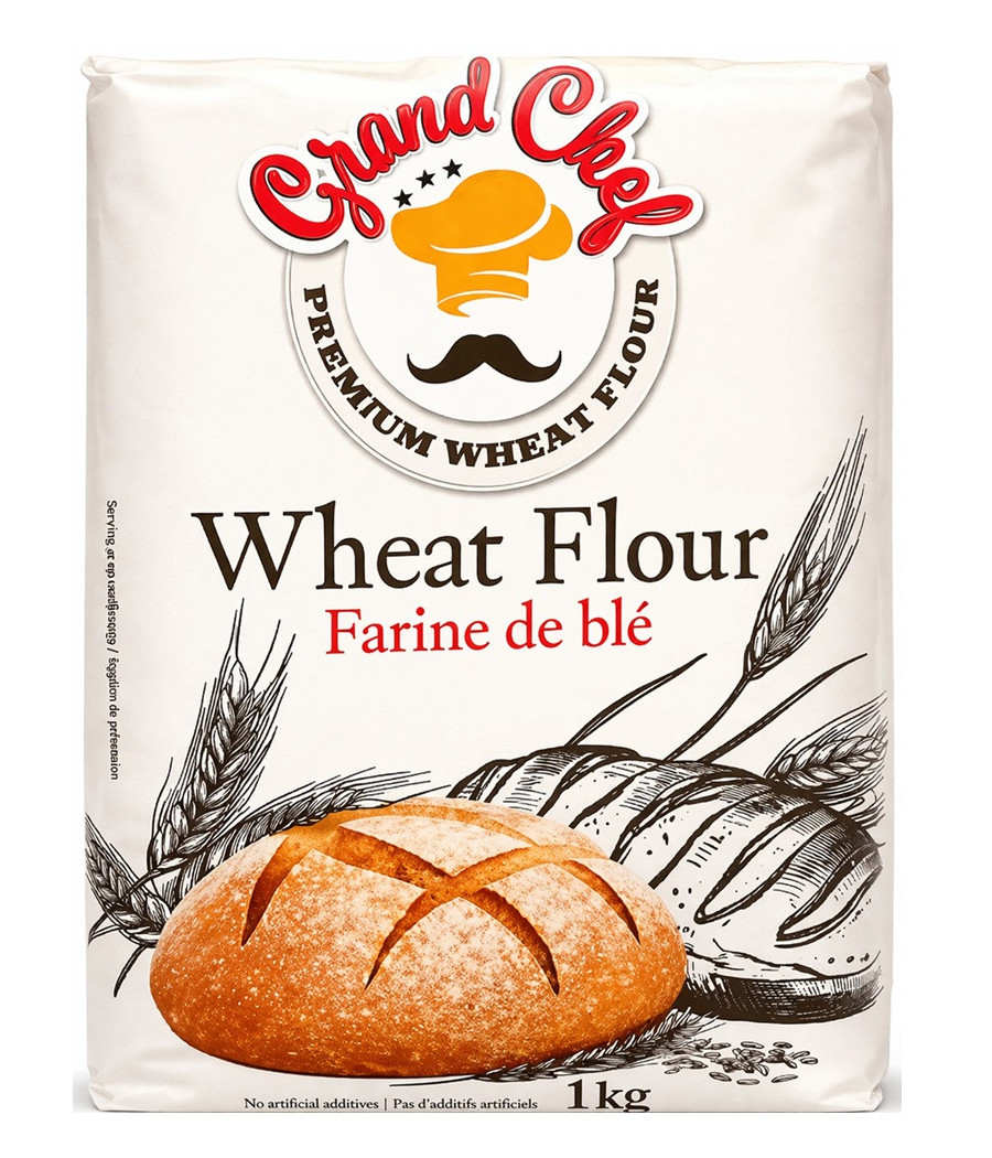 FARINE DE BLE T55 GRAND CHEF 10x1KG