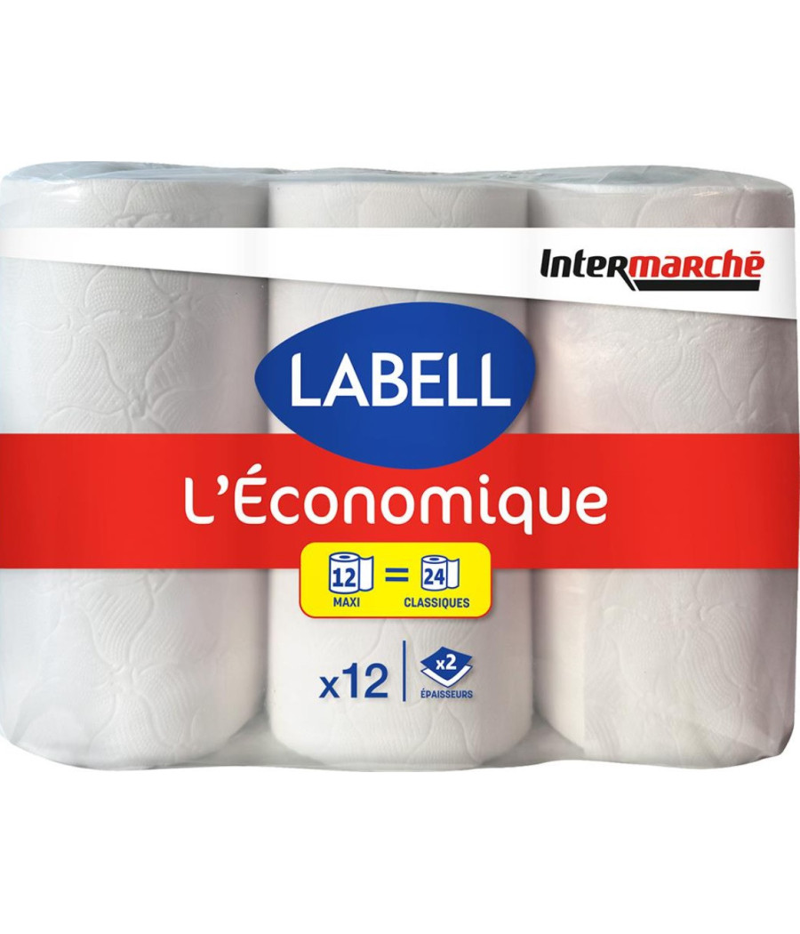 PAPIER TOILETTE L'ECONOMIQUE LABELL X12