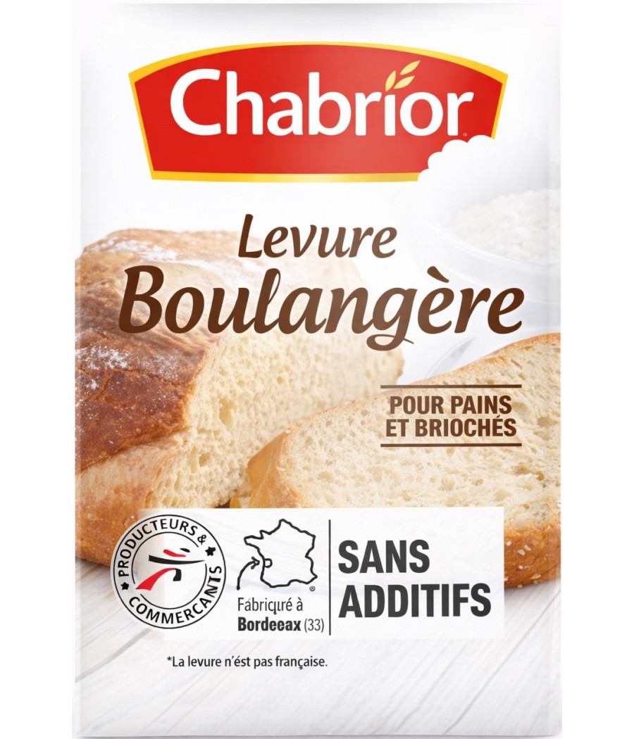 LEVURE BOULANGERE CHABRIOR 6X5,5G