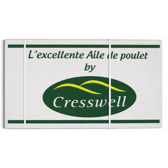 AILES DE POULET SURGELÉES HALAL CRESSWEL 10KG