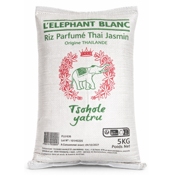 RIZ PARFUME THAI JASMIN L'ELEPHANT BLANC 5KG