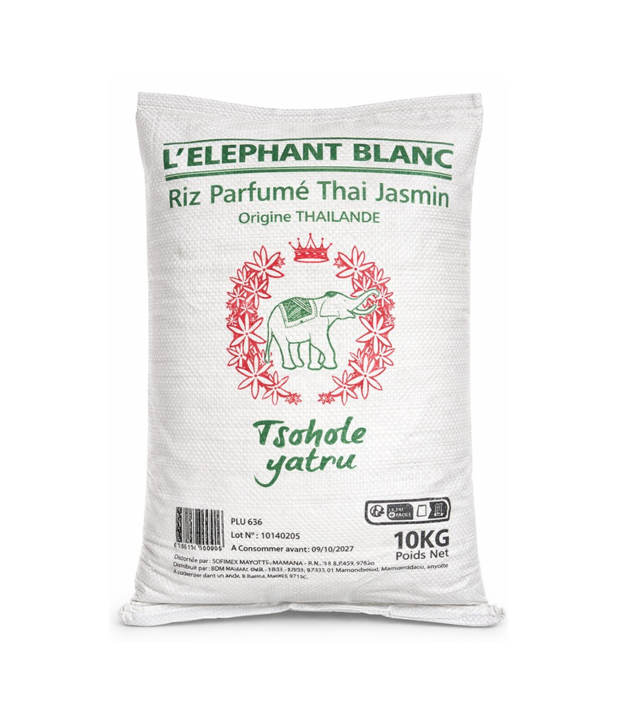 RIZ PARFUME THAI JASMIN L'ELEPHANT BLANC 10KG