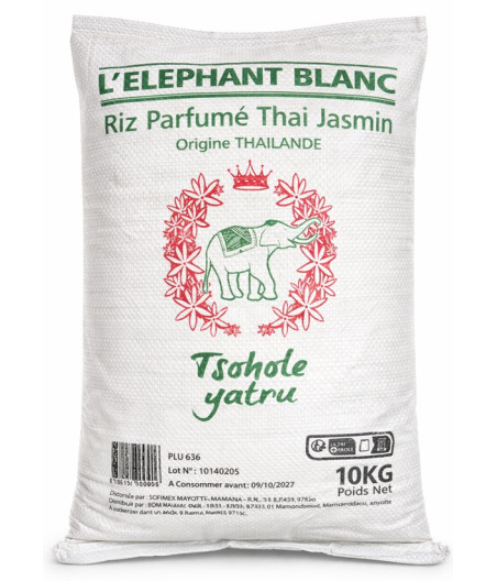 RIZ PARFUME THAI JASMIN L'ELEPHANT BLANC 10KG