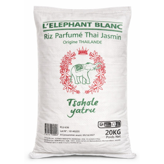 RIZ PARFUME THAI JASMIN L'ELEPHANT BLANC 20KG