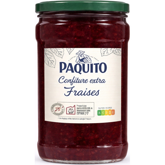 CONFITURE EXTRA DE FRAISES PAQUITO 750G