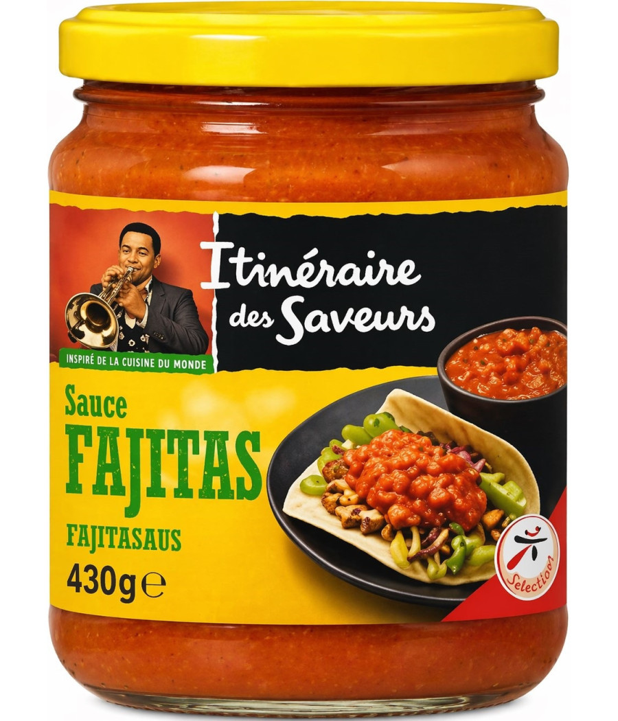 SAUCE FAJITAS ITINERAIRE DES SAVEURS 430G