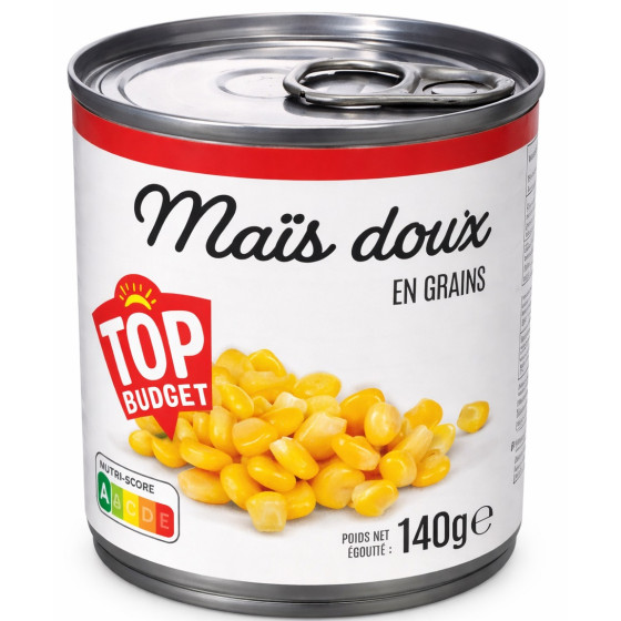 MAIS DOUX EN GRAINS TOP BUDGET 140G