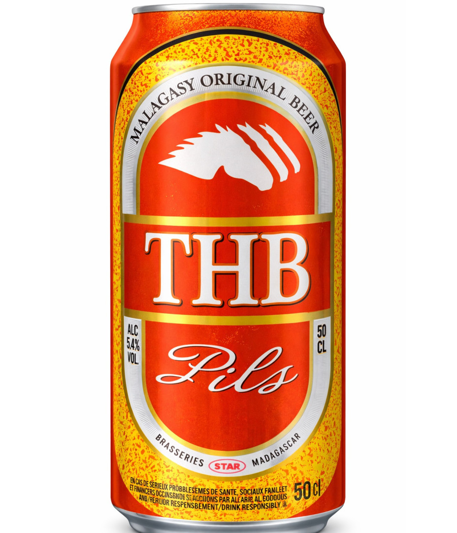 BIERE BLONDE MALAGASY ORIGINAL BEER THB 50CL