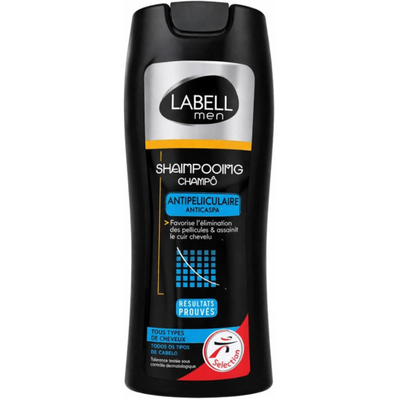 SHAMPOING MEN ANTIPELLICULAIRE LABELL 300ML