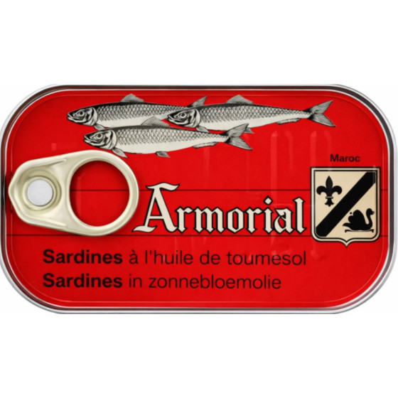 SARDINES HUILE DE TOURNESOL 120 G