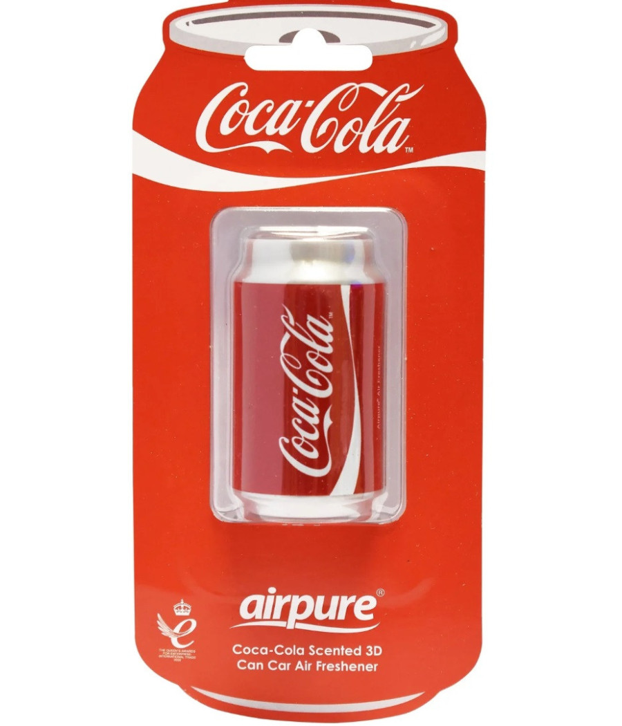 DESODORISANT CANETTE ORIGINAL AIR PURE COCA COLA 3D