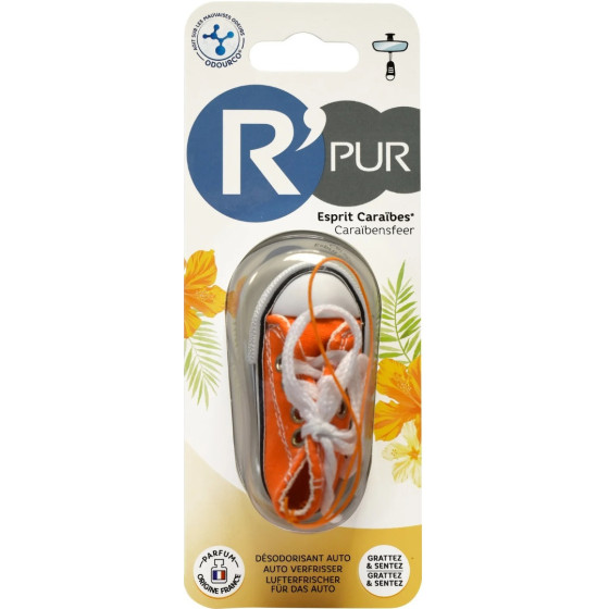 DESODORISANT AUTO BASKET ESPRIT CARAIBES R'PUR