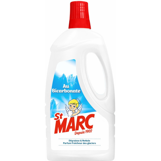NETTOYANT MENAGER MULTI USAGES BICARBONATE ST MARC 1L