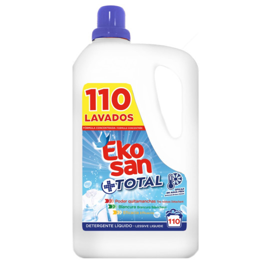 LESSIVE LIQUIDE TOTAL EKOSAN 5L