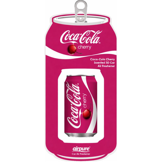 DESODORISANT CANETTE CHERRY AIRE PURE COCA COLA 3D