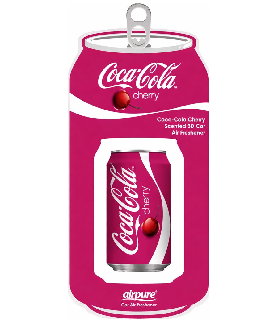 DESODORISANT CANETTE CHERRY AIRE PURE COCA COLA 3D