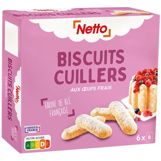 BISCUITS CUILLERS AUX OEUFS FRAIS NETTO 300G