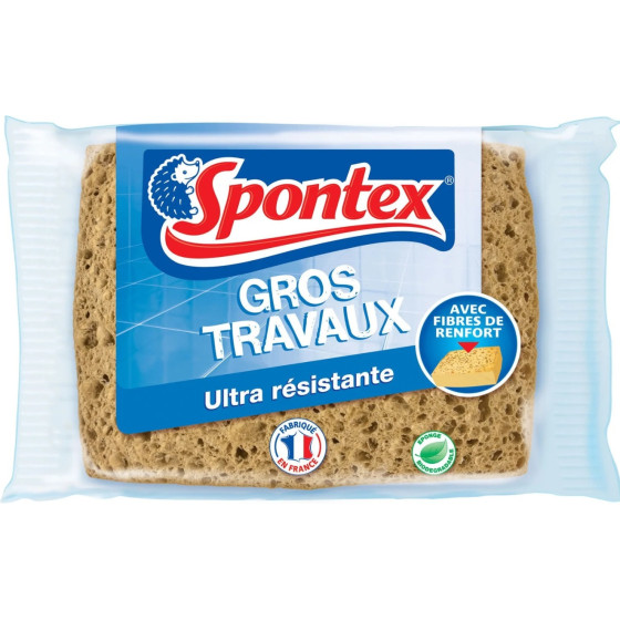 EPONGE VEGETALE GROS TRAVAUX SPONTEX