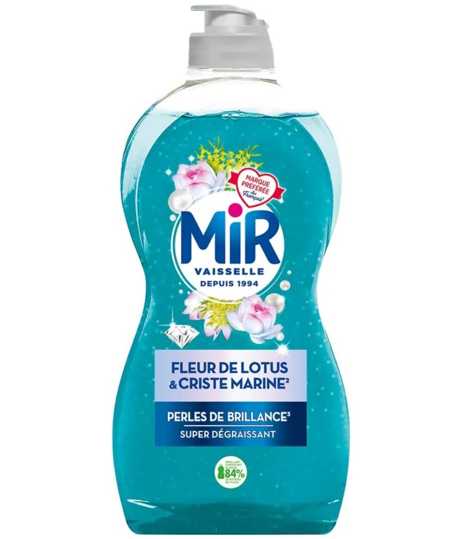 LIQUIDE VAISSELLE FLEUR DE LOTUS ET CRISTE MARINE MIR 450ML