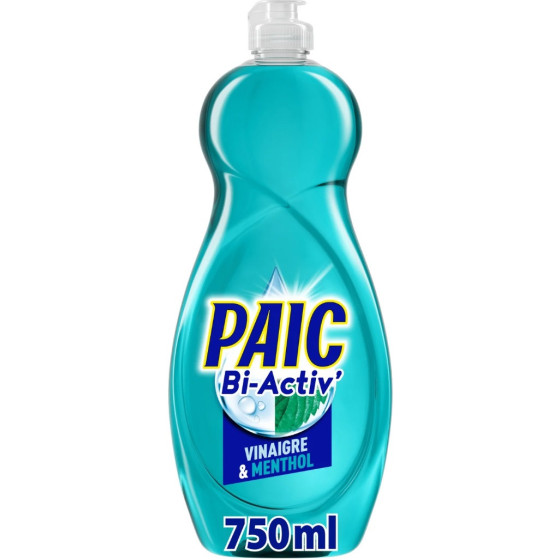 LIQUIDE VAISSELE BI-ACTIV MENTHOL PAIC 750ML