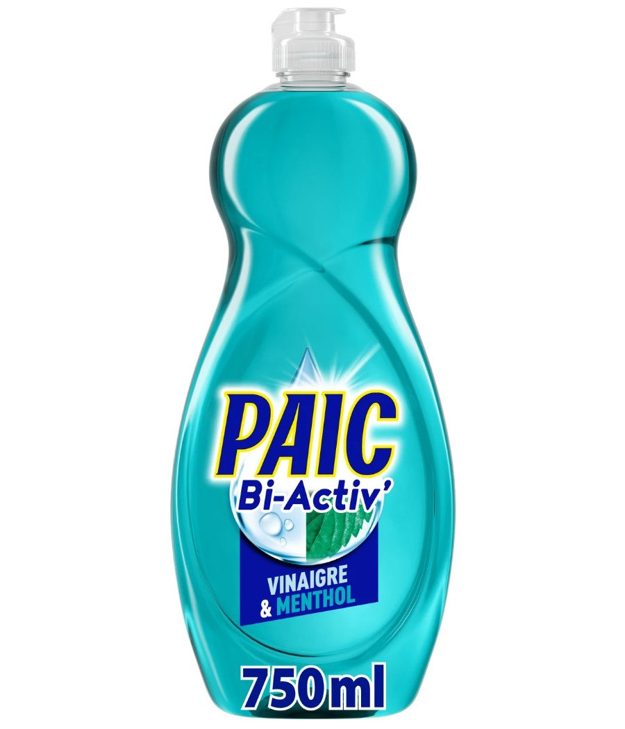 LIQUIDE VAISSELE BI-ACTIV MENTHOL PAIC 750ML
