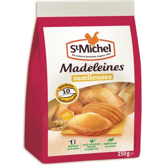 MADELEINES MOELLEUSES ST MICHEL 250 G