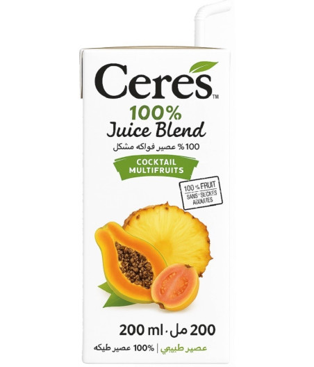 JUS COCKTAIL MULTIFRUITS CERES 20CL