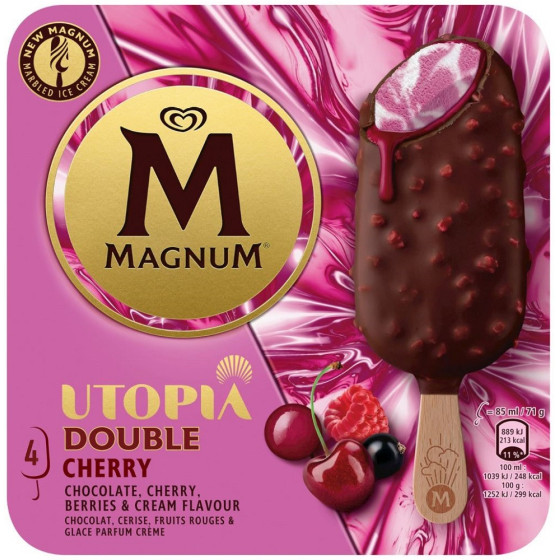 GLACE UTOPIA DOUBLE CHERRY MAGNUM 4X 71G
