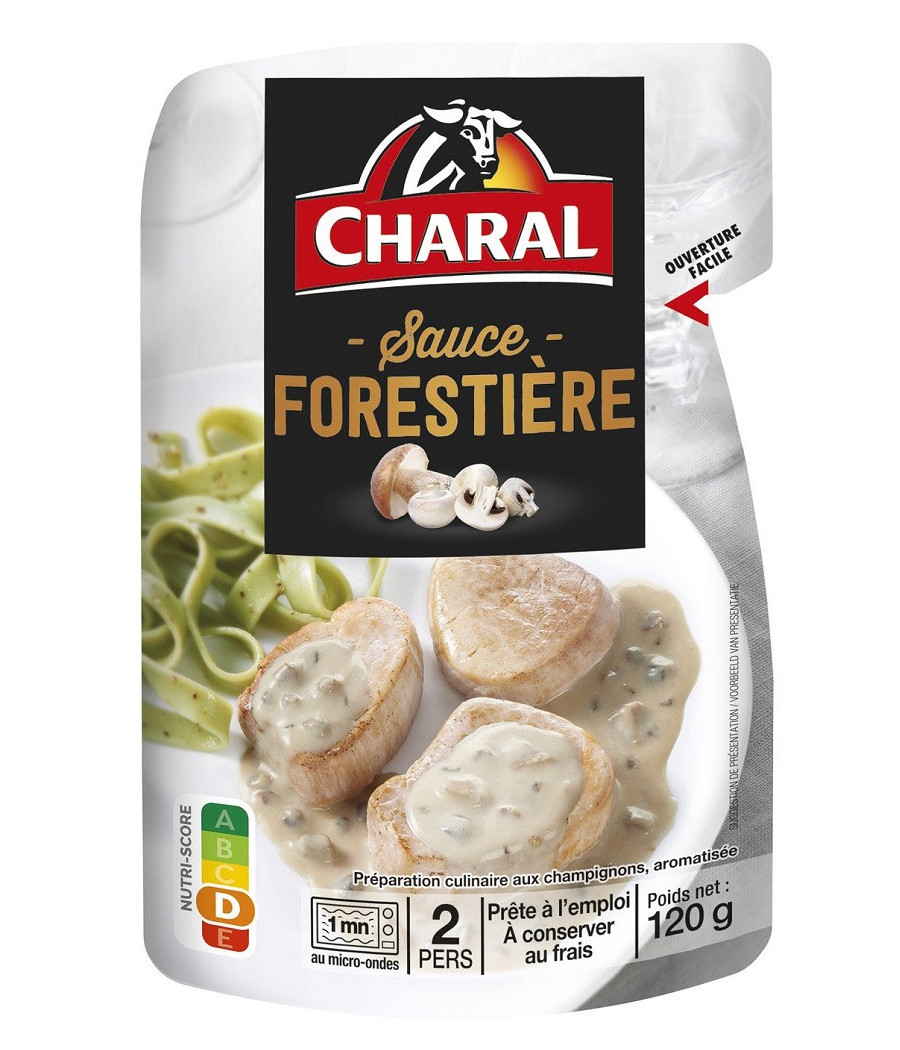 SAUCE FORESTIÈRE CHARAL 120G