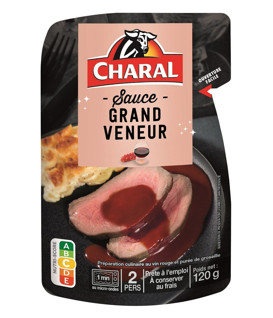 SAUCE GRAND VENEUR CHARAL 120G