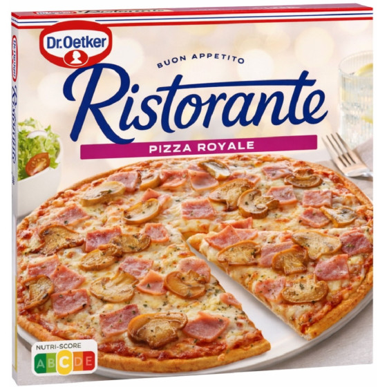 PIZZA ROYALE JAMBON CHAMPIGNONS RISTORANTE 350G