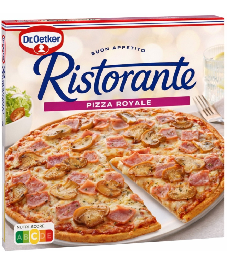 PIZZA ROYALE JAMBON CHAMPIGNONS RISTORANTE 350G