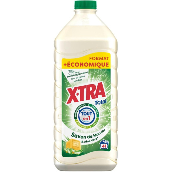 LESSIVE LIQUIDE ECOPACK SAVON DE MARSEILLE X.TRA 1.845L