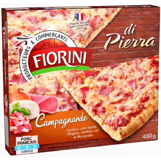 PIZZA SURGELÉE DI PIERRA CAMPAGNARDE FIORINI 400G