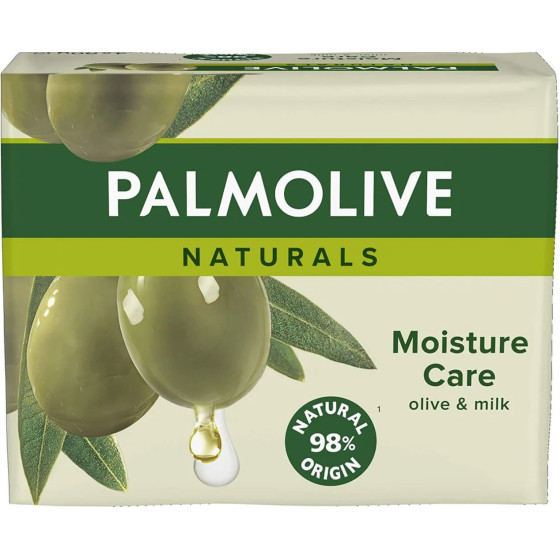 SAVONNETTES SOIN HYDRATANT A L'HUILE D'OLIVE PALMOLIVE 4X90G
