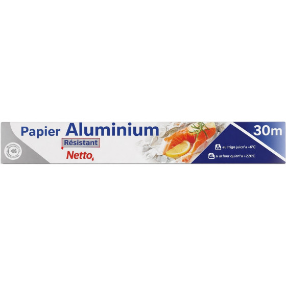 PAPIER ALUMINIUM NETTO 30M
