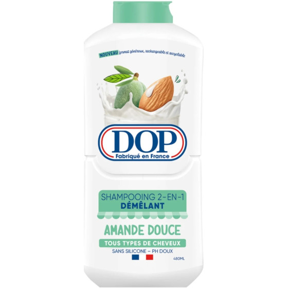 SHAMPOOING 2EN1 AMANDE DOUCE DOP 480ML