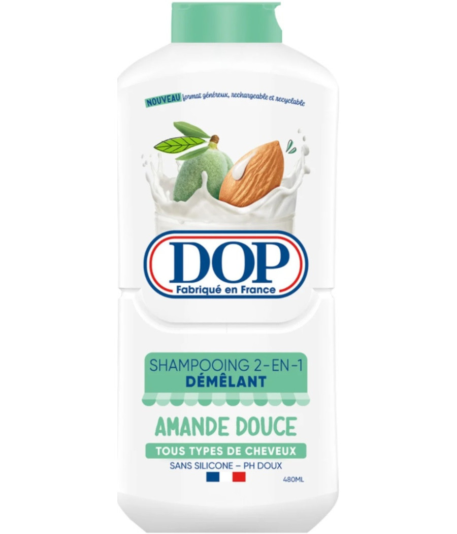 SHAMPOOING 2EN1 AMANDE DOUCE DOP 480ML