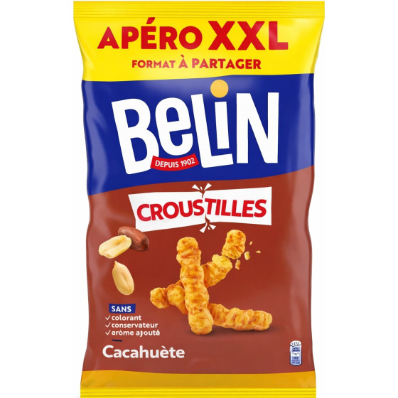 BISCUITS APERITIFS SAVEUR CACAHUETES CROUSTILLES BELIN 260G