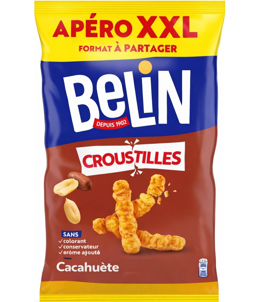 BISCUITS APERITIFS SAVEUR CACAHUETES CROUSTILLES BELIN 260G
