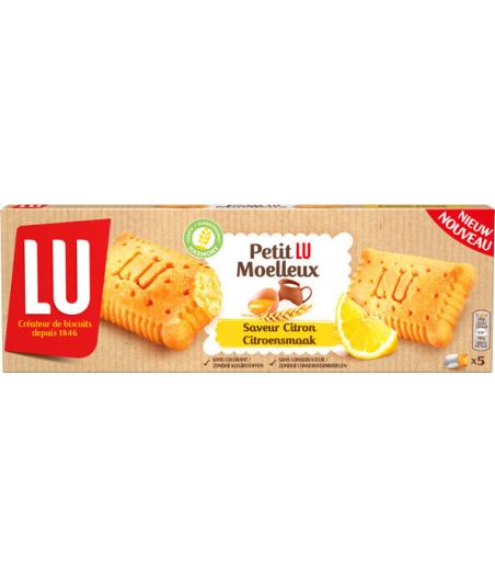 GATEAUX SAVEUR CITRON PETIT LU MOELLEUX LU 140G