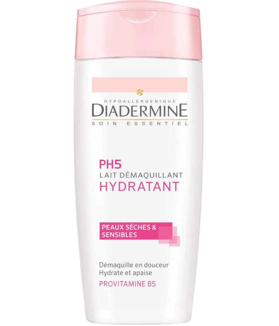 LAIT DEMAQUILLANT HYDRATANT DIADERMINE 200ML