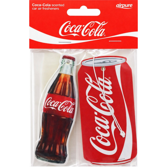 DESODORISANT VOITURE COCA CLASSIQUE TWIN PACK 2D
