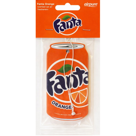 DESODORISANT VOITURE FANTA COCA COLA 2D