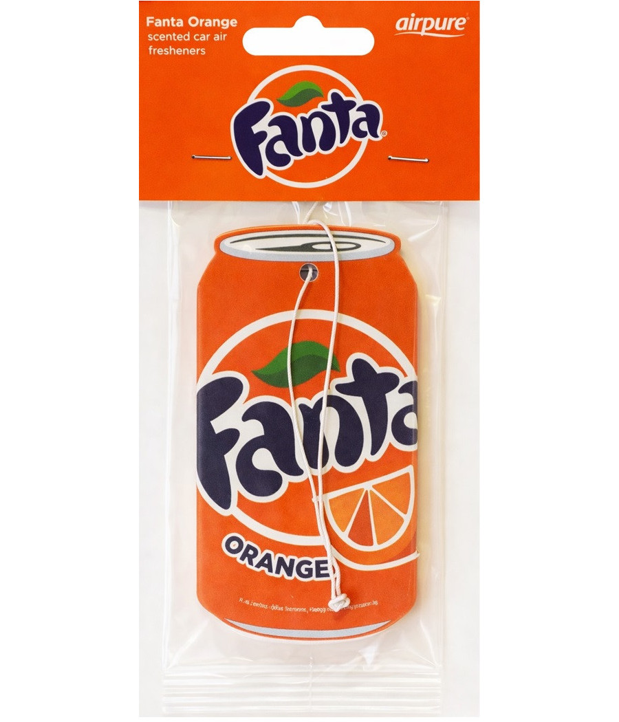 DESODORISANT VOITURE FANTA COCA COLA 2D
