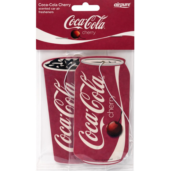 DESODORISANT VOITURE COCA CERISE TWIN PACK 2D