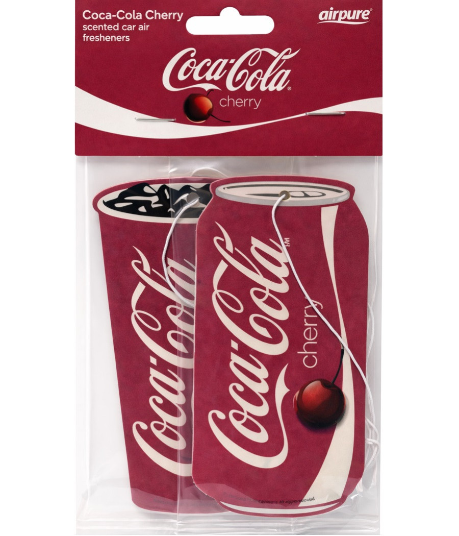 DESODORISANT VOITURE COCA CERISE TWIN PACK 2D